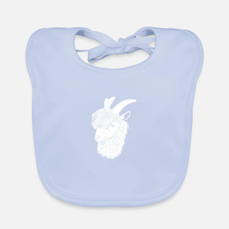 Ziege Baby Bio-Lätzchen
