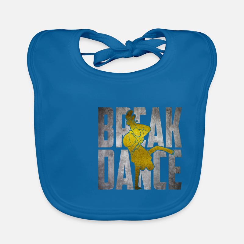 break dance Bavoir bio Bébé