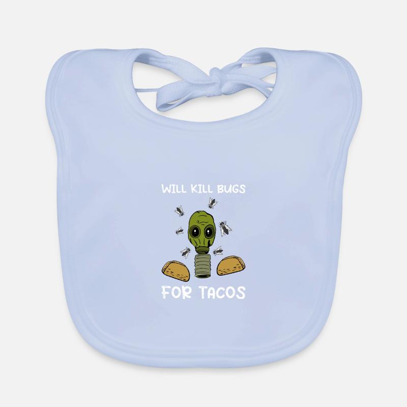 Exterminator Exterminator Pest Control Organic Baby Bibs