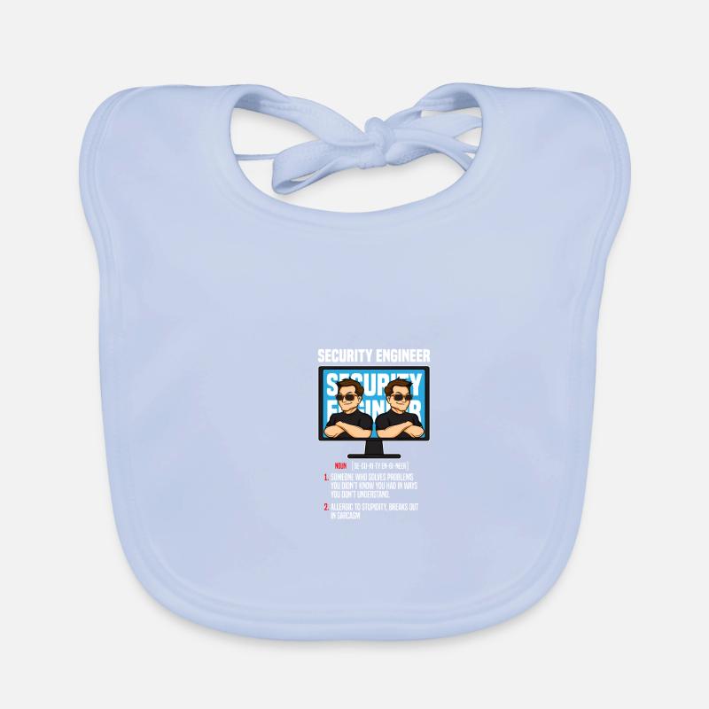 IT Security Security Definition Cybersecurity Organic Baby Bibs