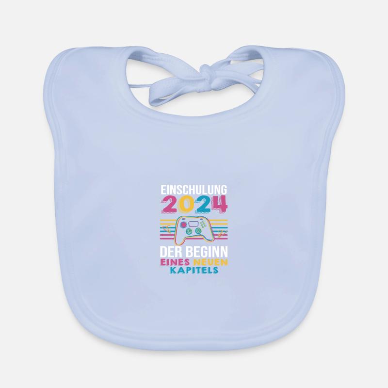 First Grade Elementary School 2024 Gift Organic Baby Bibs