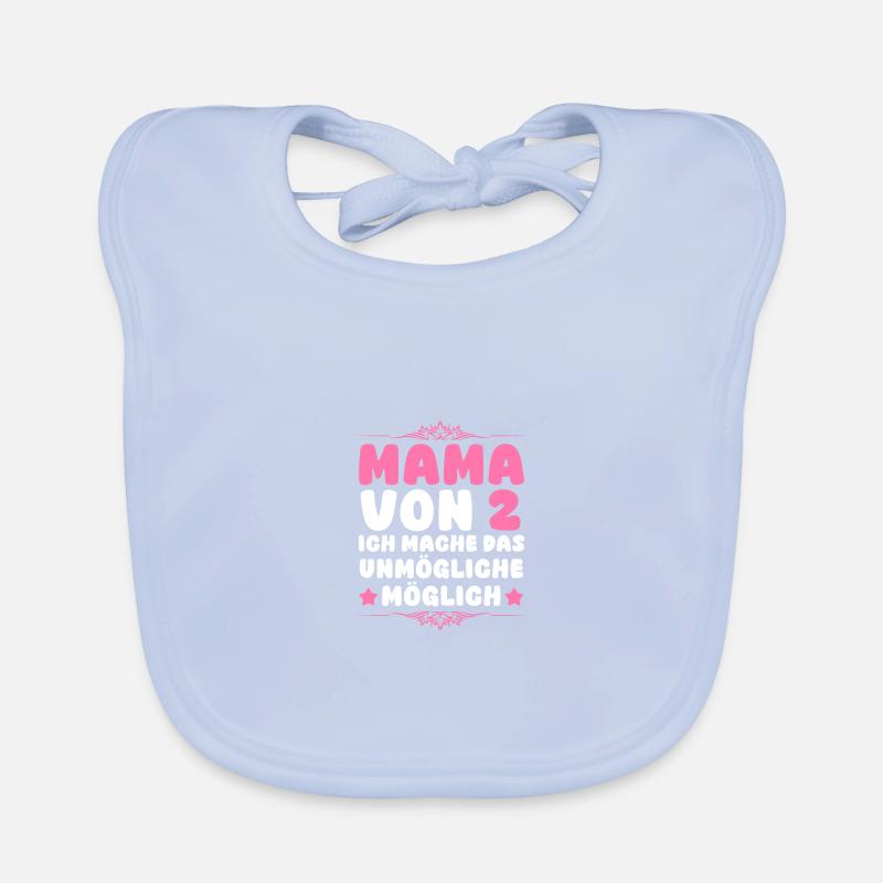 Mama Von 2 Kindern Baby Bio-Lätzchen