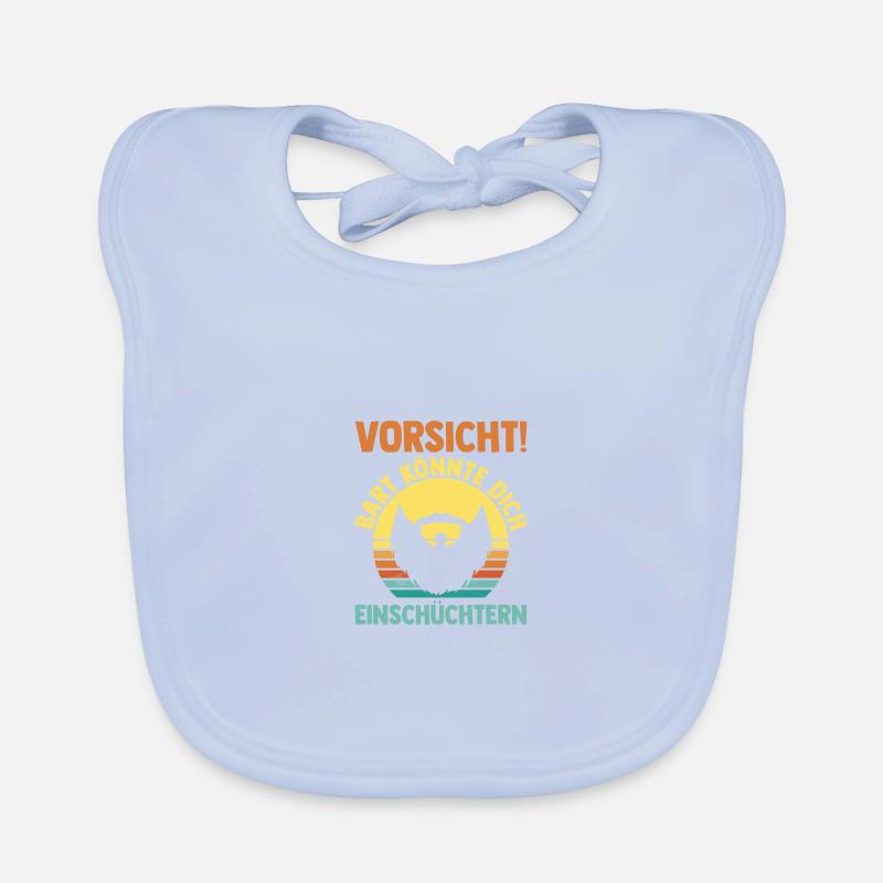 Bärtig Bartträger Bart Baby Bio-Lätzchen