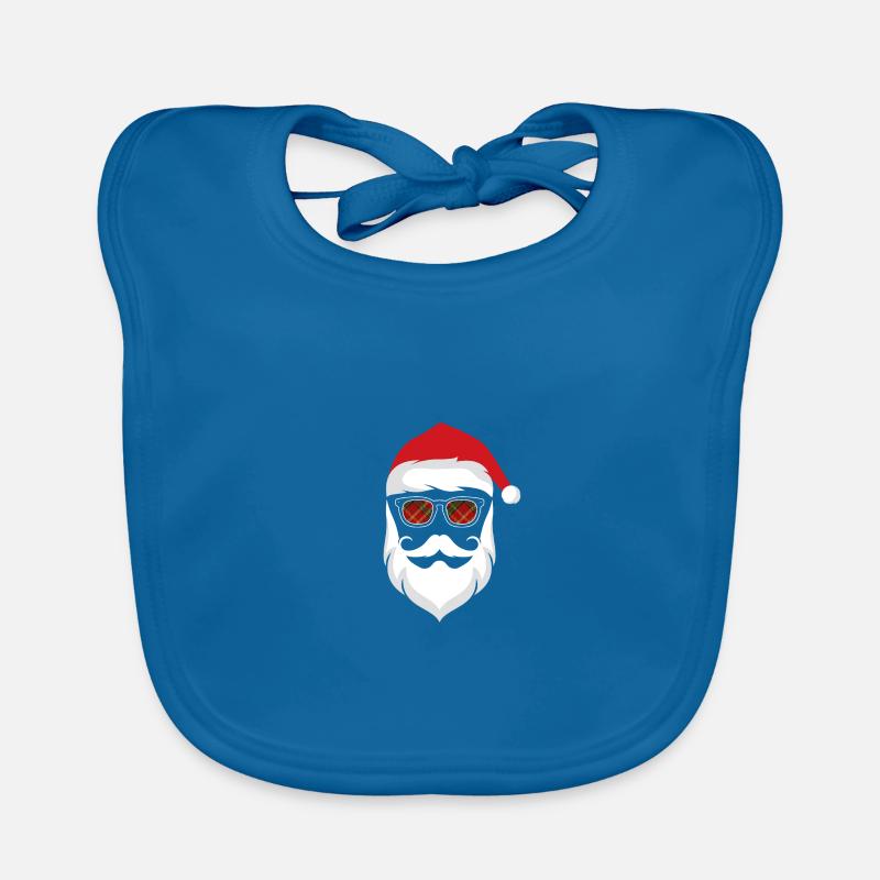 Noël du Père Noël Bavoir bio Bébé
