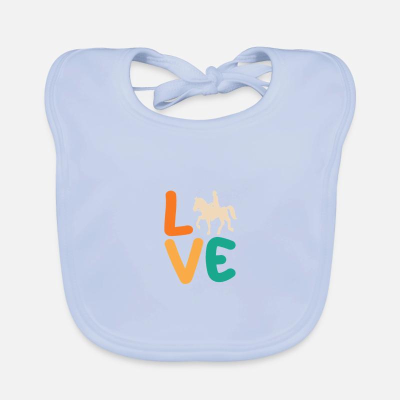 Cheval Bavoir bio Bébé