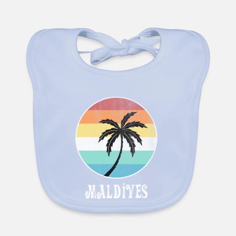 Malediven Baby Bio-Lätzchen