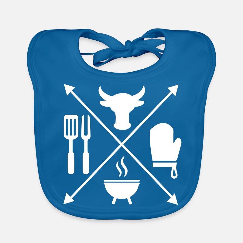 grilling Organic Baby Bibs
