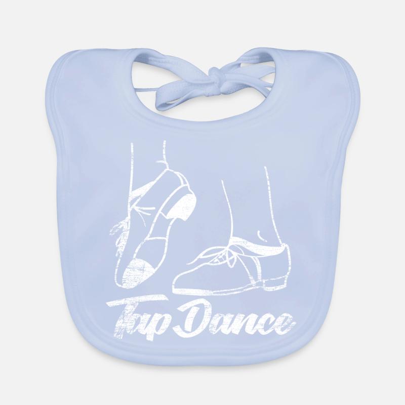 tap dance Organic Baby Bibs