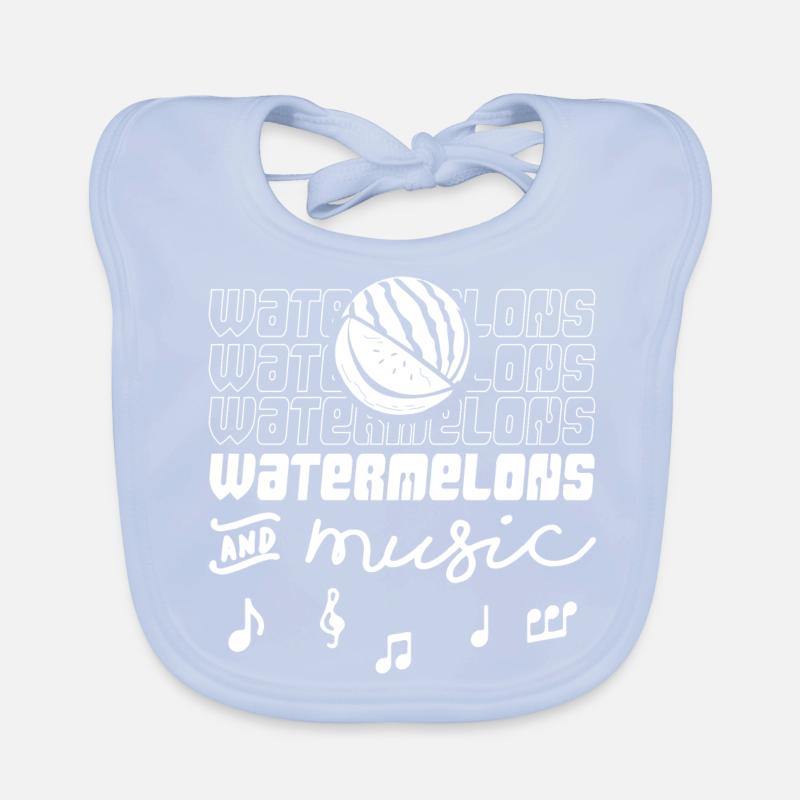 Pastèques Tropical Summer Melon Vitamines Bavoir bio Bébé