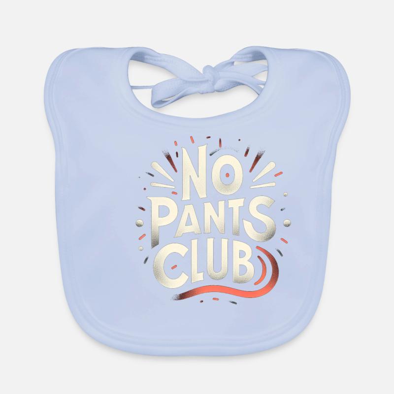 Pas de pantalons Club 4 Bavoir bio Bébé