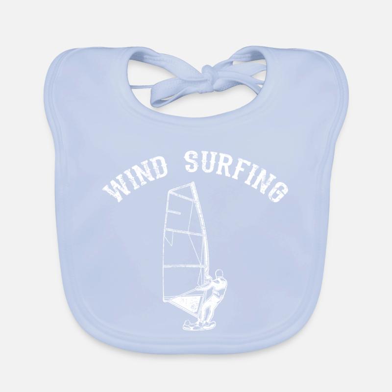 Wind Surfing Baby Bio-Lätzchen