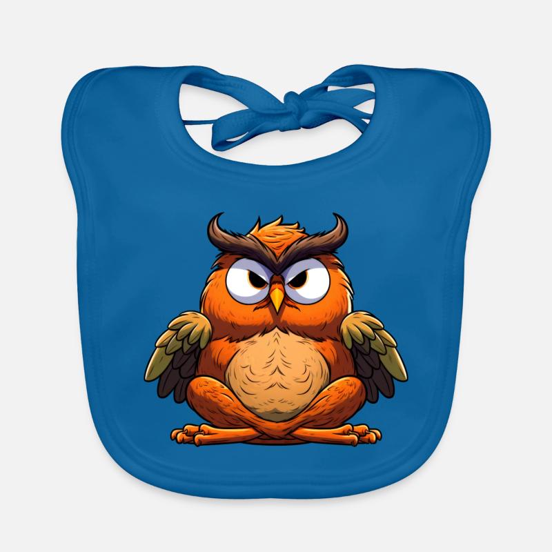 Yogi Owl Organic Baby Bibs
