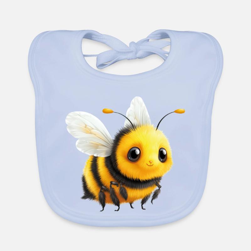 Abeille Bavoir bio Bébé