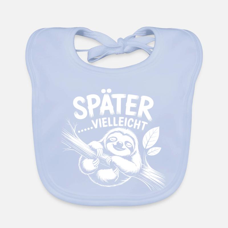 Faultier Chill Baby Bio-Lätzchen