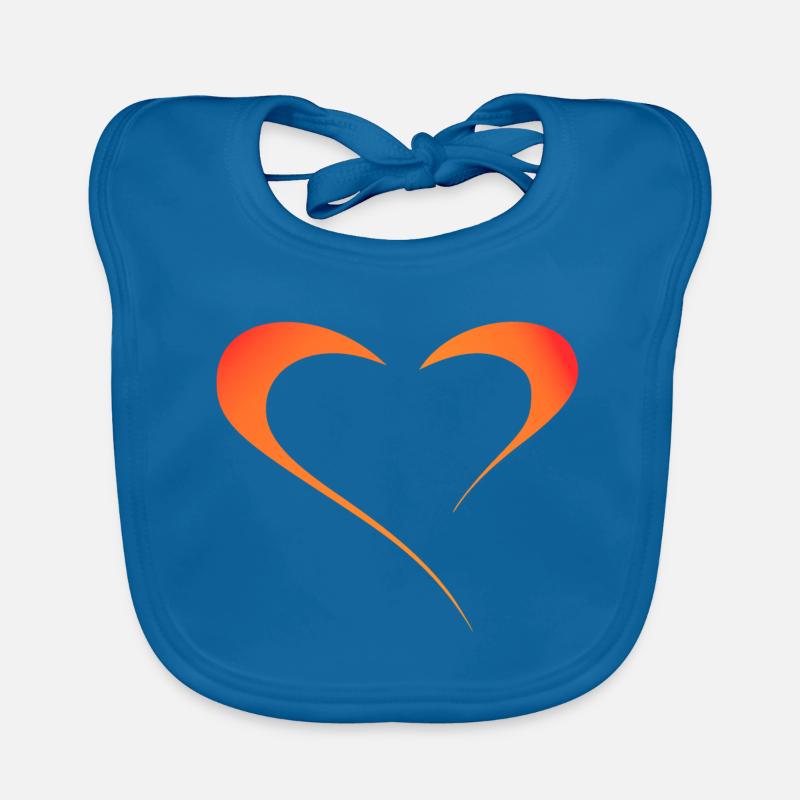 Jeu des couleurs de l’amour Bavoir bio Bébé