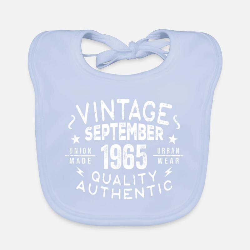 Legendär Seit September 1965 Geburtstag September Baby Bio-Lätzchen
