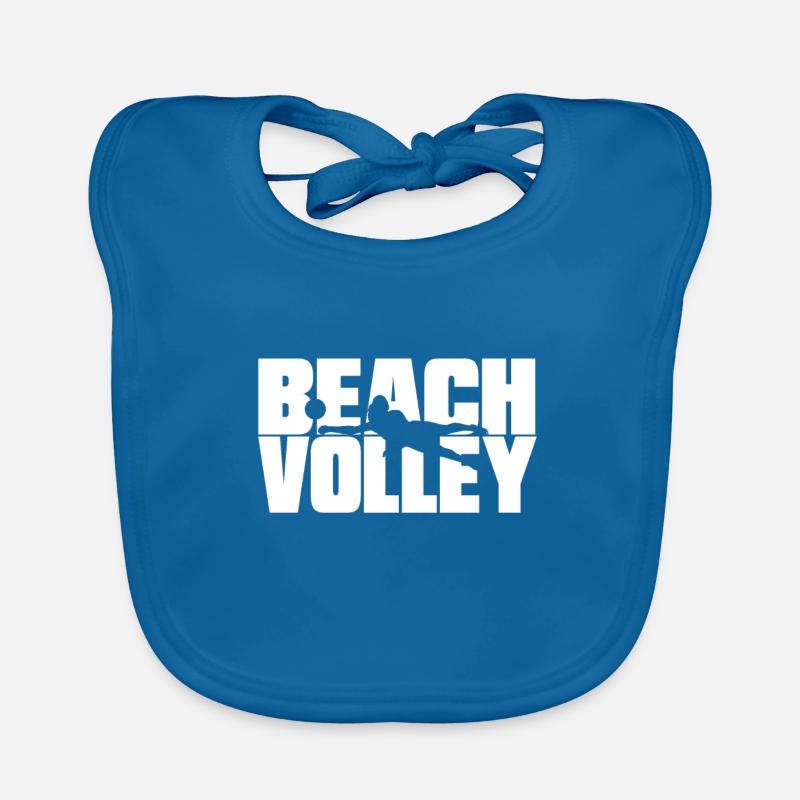 Beach volley Organic Baby Bibs
