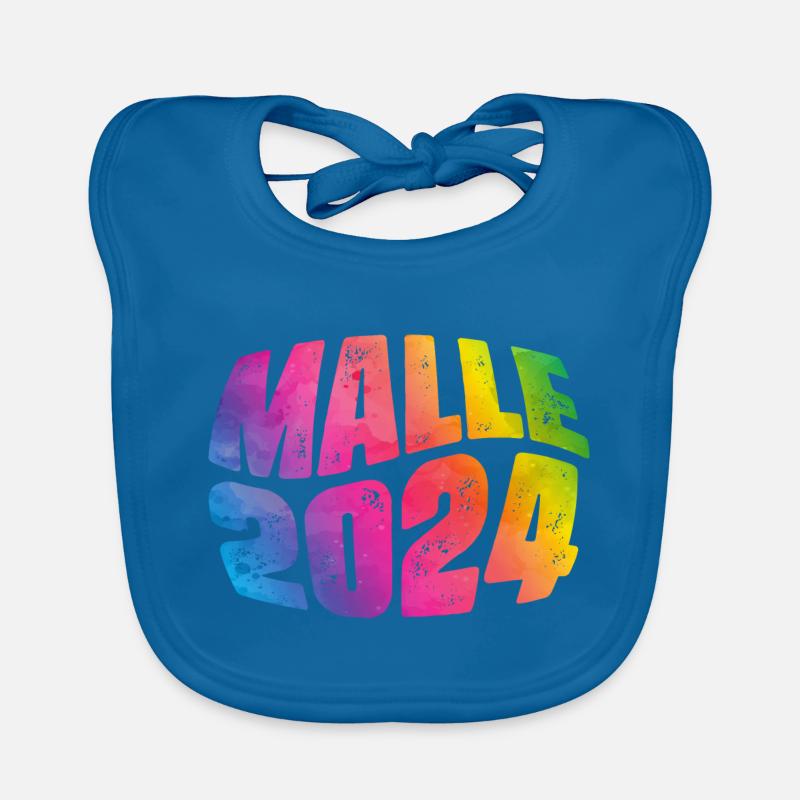 Vacances Malle 2024 Bavoir bio Bébé