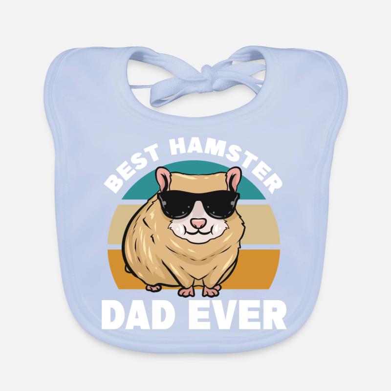 Hamster Sayings | Rodents Pets Gift Idea Organic Baby Bibs