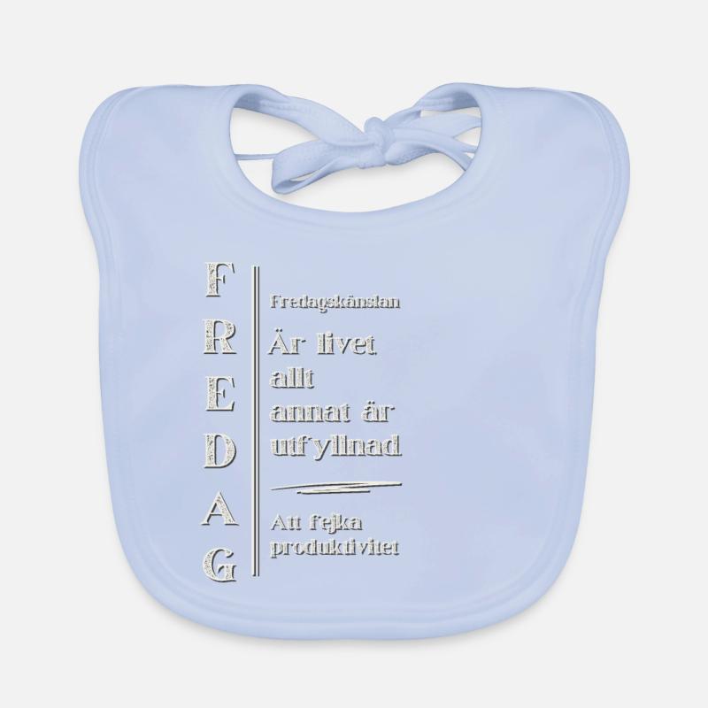 Freitagsfeeling – Das Highlight des Lebens Baby Bio-Lätzchen