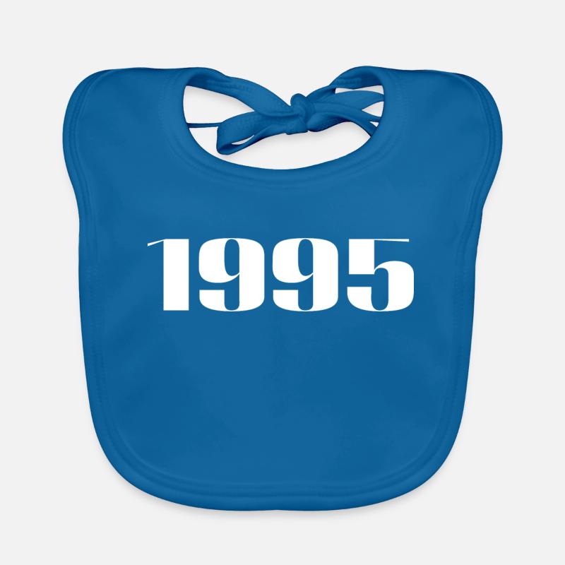 1995 - Cadeau né en 1995 Bavoir bio Bébé
