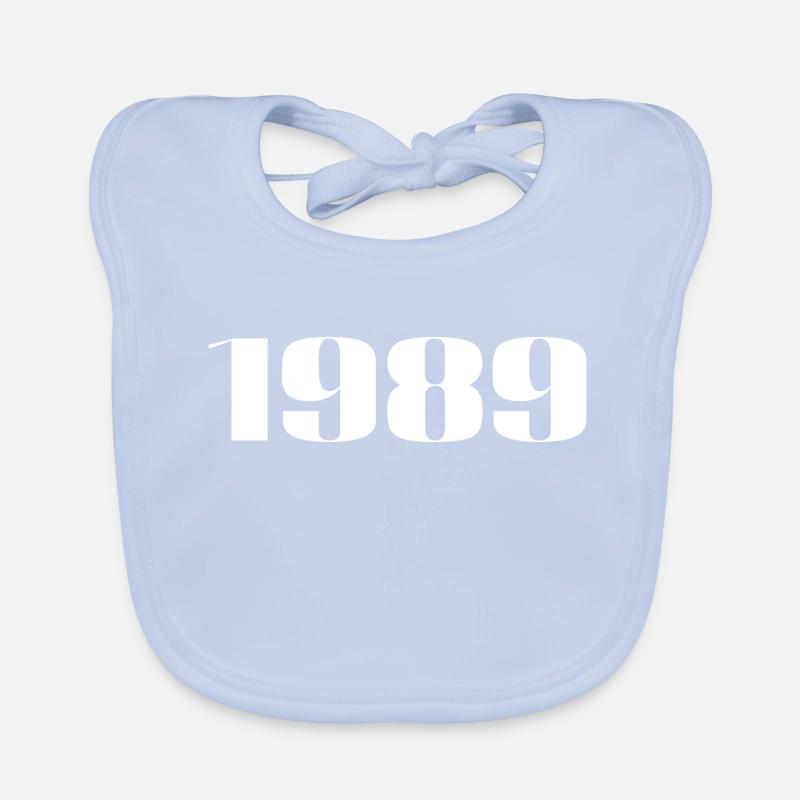 1989 - Gift born in 1989 Organic Baby Bibs