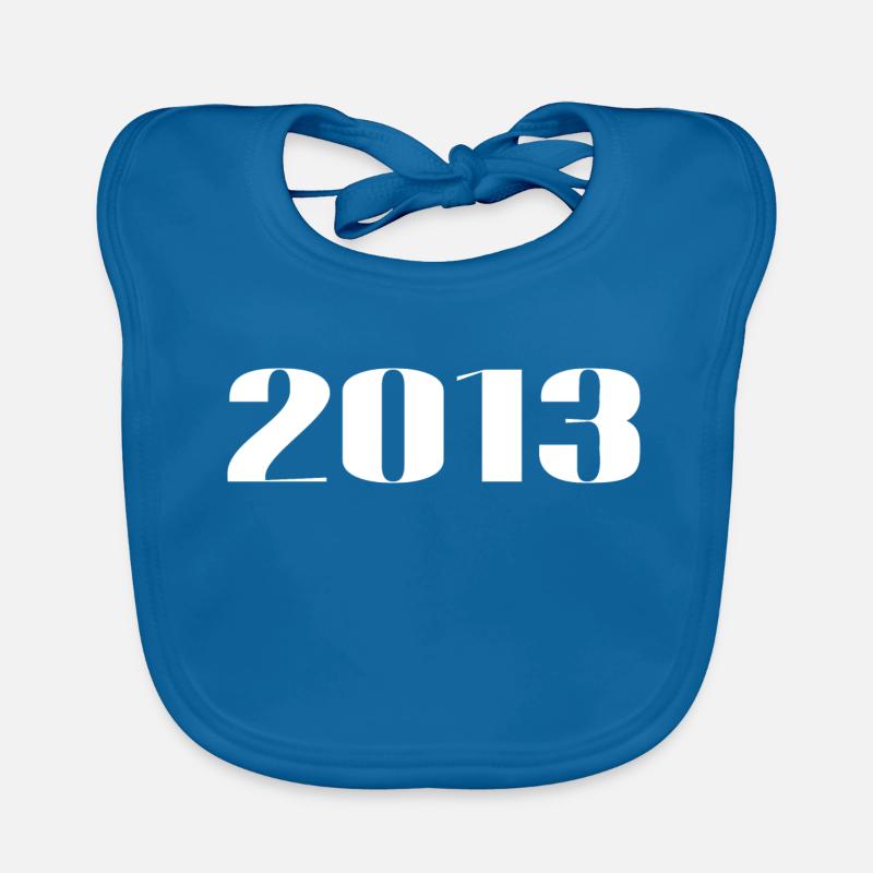 2013 - Cadeau né en 2013 Bavoir bio Bébé