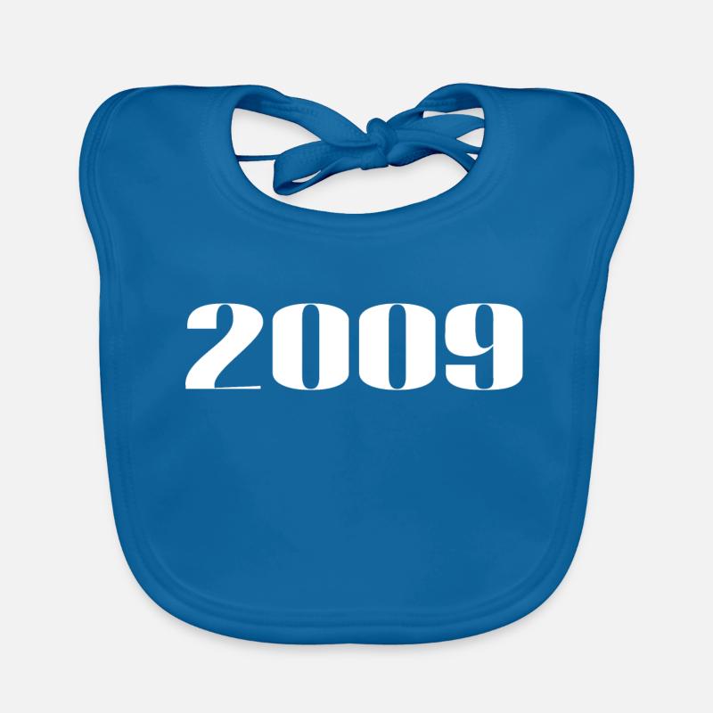 2009 - Cadeau né en 2009 Bavoir bio Bébé