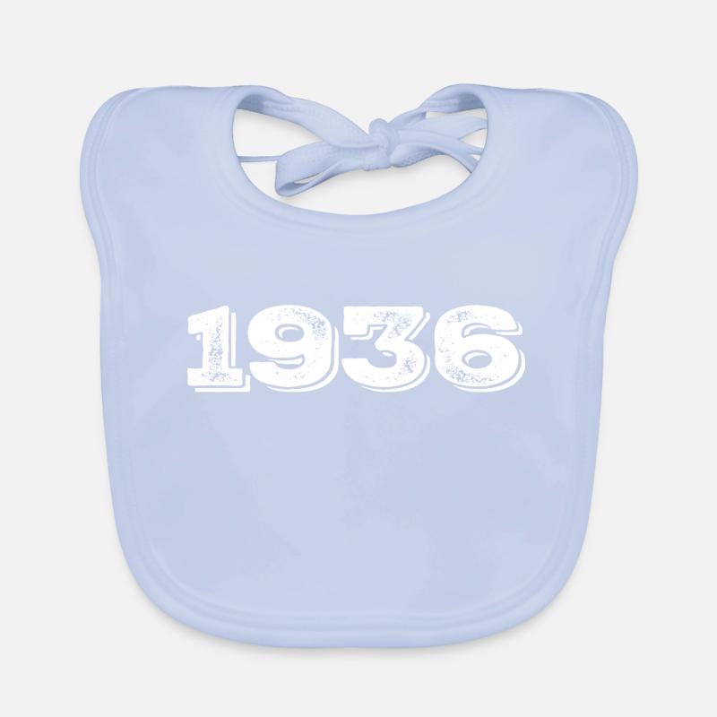 Cadeau d’anniversaire 1936 - 1936 Bavoir bio Bébé