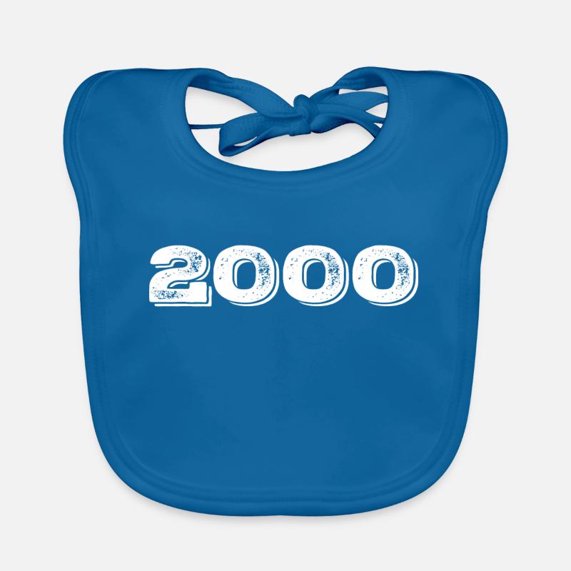 Cadeau d’anniversaire 2000 - 2000 Bavoir bio Bébé