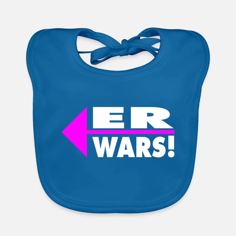 Er wars! Partner- oder Partyshirt Baby Bio-Lätzchen