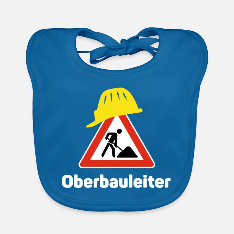Oberbauleiter Baby Bio-Lätzchen