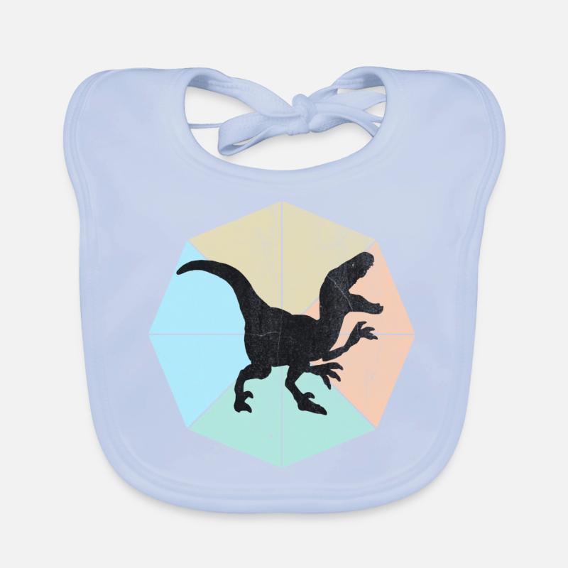 dinosaur Organic Baby Bibs