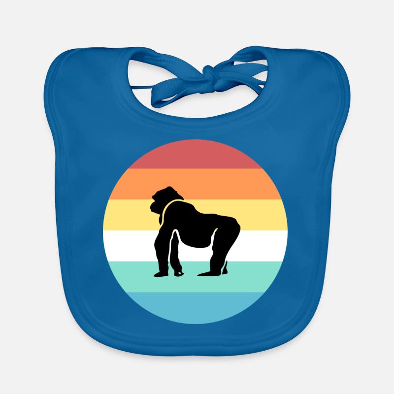 gorille Bavoir bio Bébé