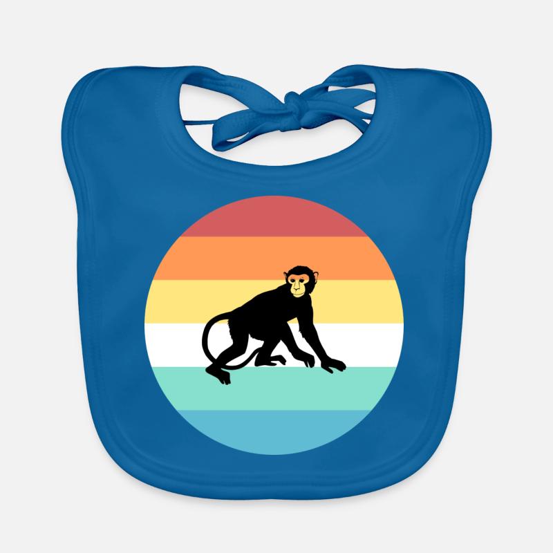 singe Bavoir bio Bébé