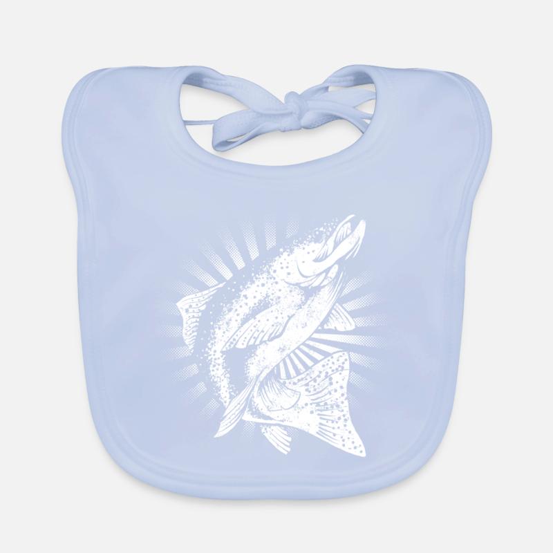 trout Organic Baby Bibs