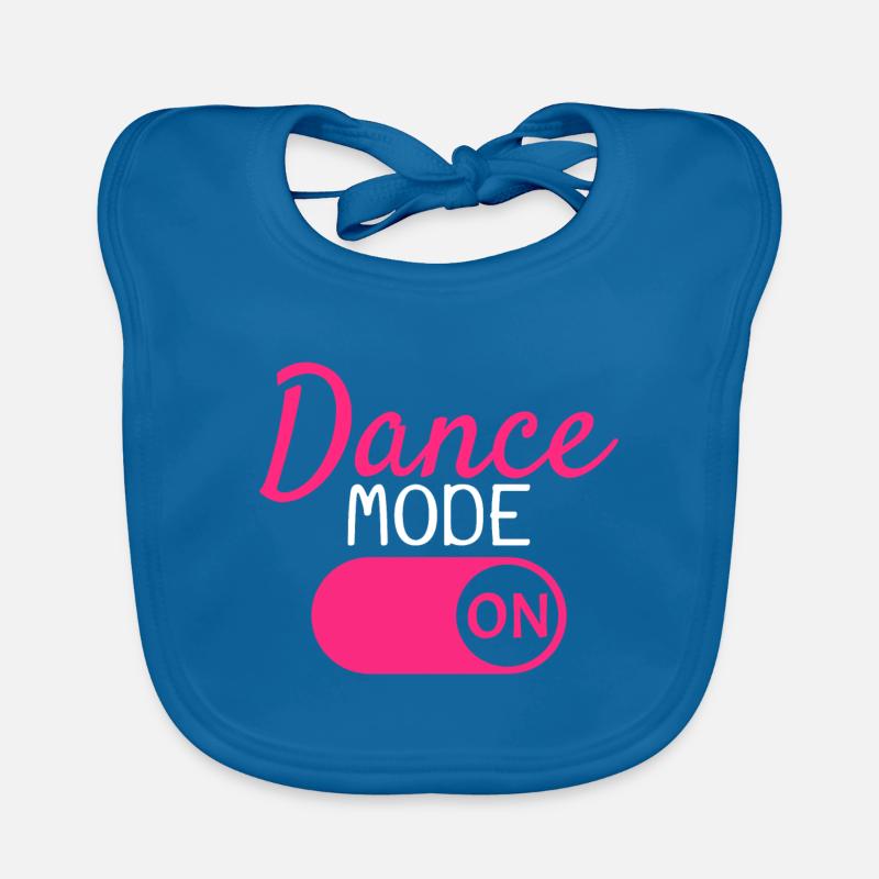 Rhythm Dancing Dance Organic Baby Bibs