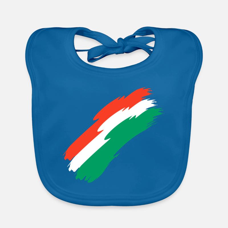 Couleurs du drapeau d’Oman Bavoir bio Bébé