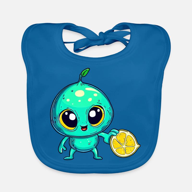 Alien Fruit Magic: Sweet Lime from Space Bavoir bio Bébé