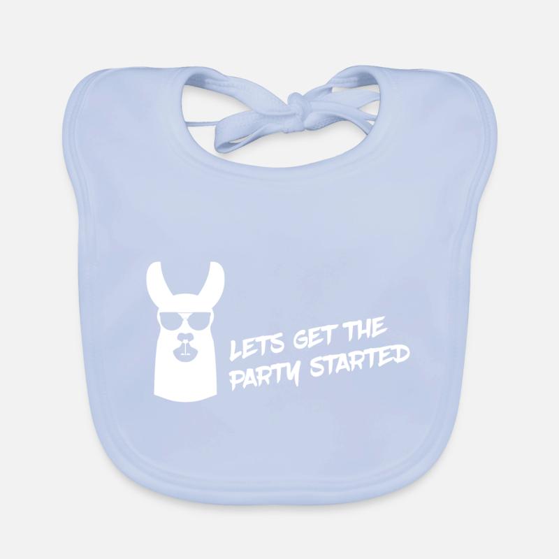 Lama - Lets Get The Party Started Bavoir bio Bébé