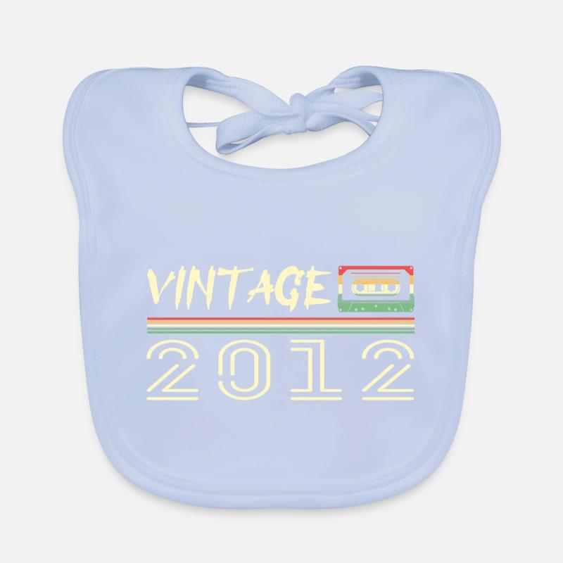 2012 Original 2012 Retro Geburtstagsgeschenk 2012 Baby Bio-Lätzchen