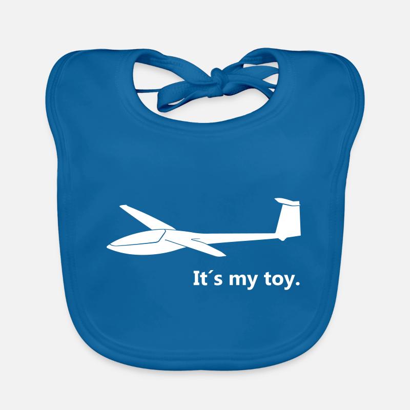 Toy glider pilot glider pilot Organic Baby Bibs
