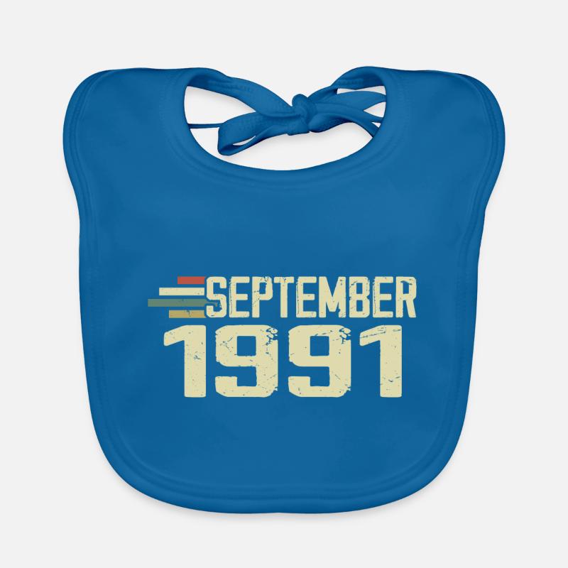 September 1991 Vintage Geschenkidee September 1991 Baby Bio-Lätzchen