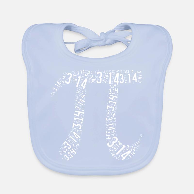 Symbole Pi Bavoir bio Bébé