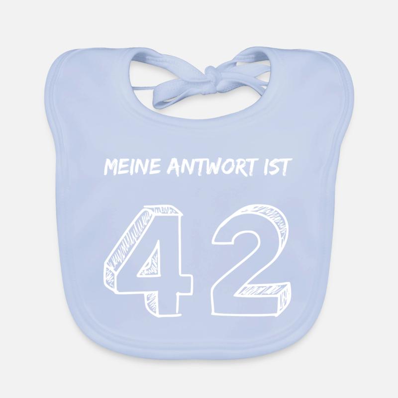 Réponse 42 Bavoir bio Bébé