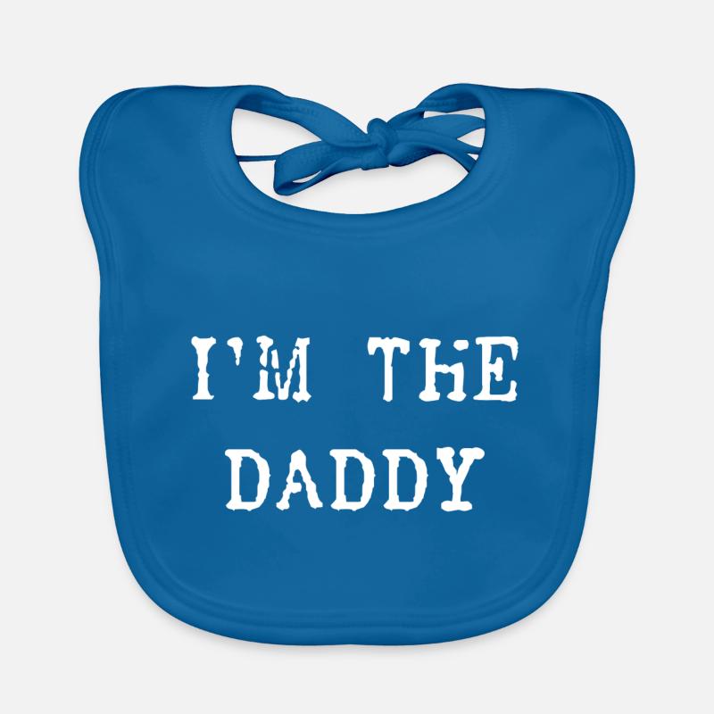 i`m the Daddy Geschenk Baby Bio-Lätzchen