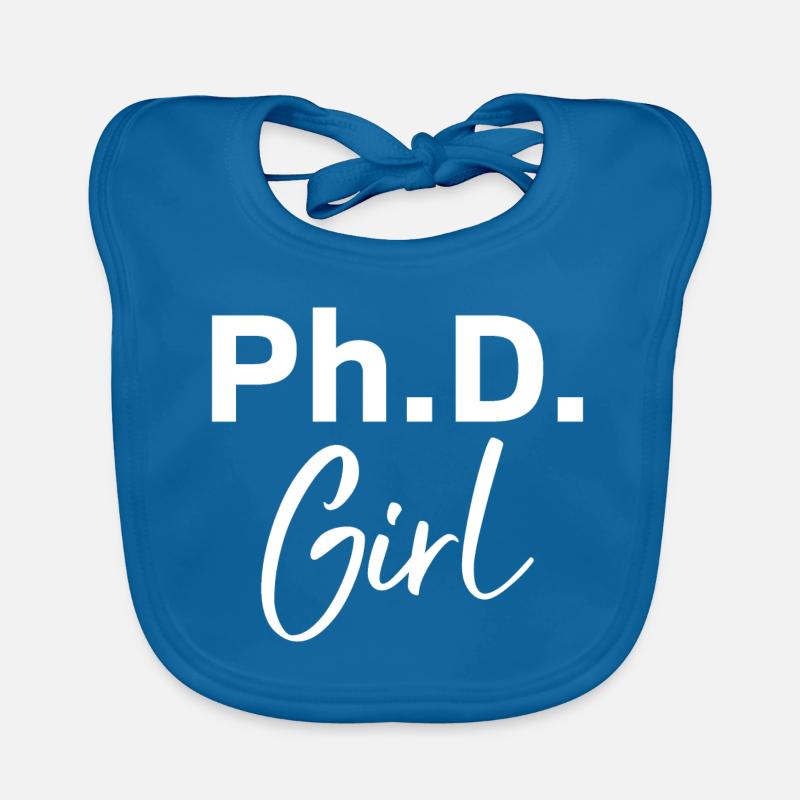 Phd Girl Phd Abschluss Geschenk Baby Bio-Lätzchen