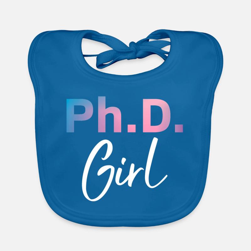 Phd Girl Phd Abschluss Geschenk Baby Bio-Lätzchen