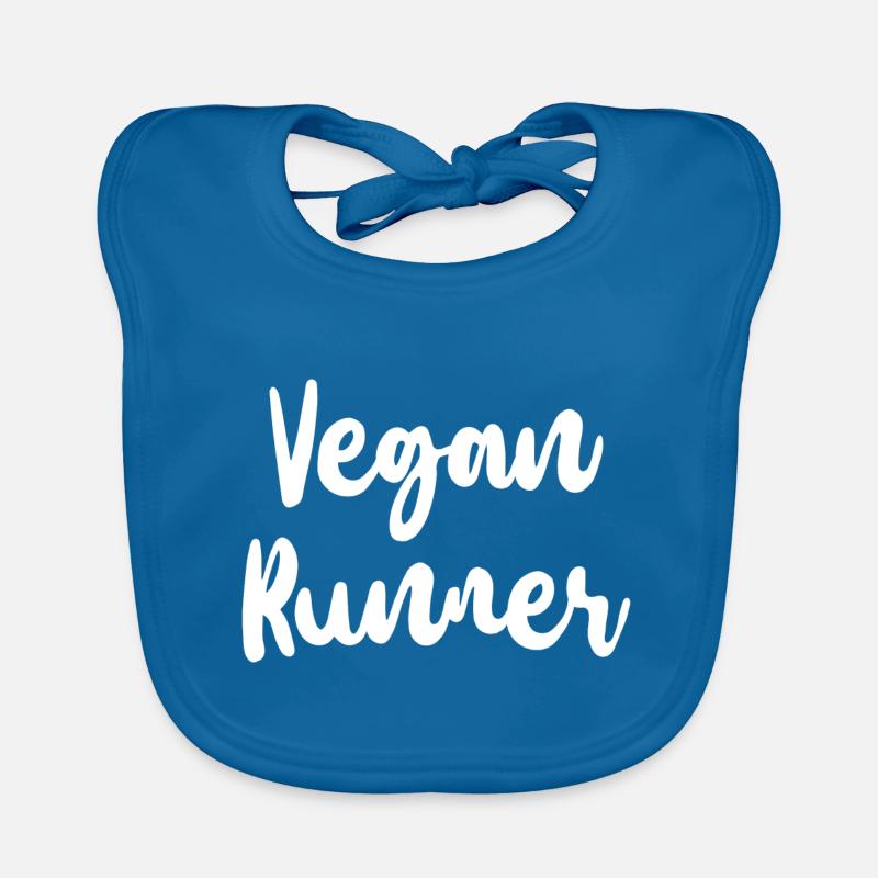 Vegan Runner Geschenk Baby Bio-Lätzchen