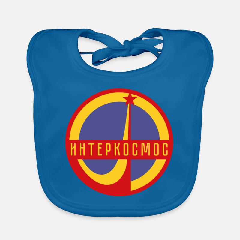 Interkosmos Sputnik Weltraum UdSSR Geschenk Baby Bio-Lätzchen